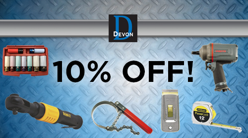 Enjoy 10% Off All Hand Tools in March!