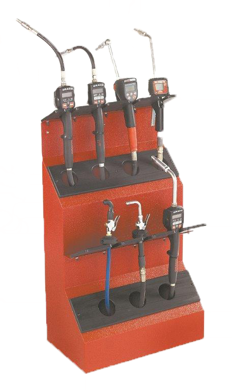 E101-7-R — Lube Console (7 outlets) (Red)