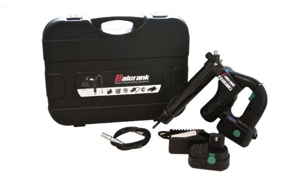 GREASE GUN, BATTERY OP, 18 VOLT LI-comes with two 18V lithium batteries and charger