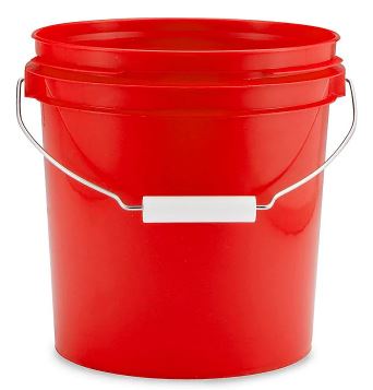 Drip Pan Bucket 3.5 gal. Red