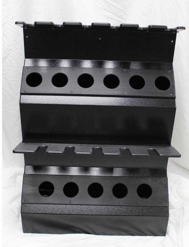 E101-12-BLK — Lube Dispensing Console (12 outlet Black) E101-11-BLK