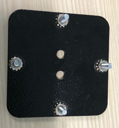 CP09-SP — Double Monitor Post Plate w/hardware