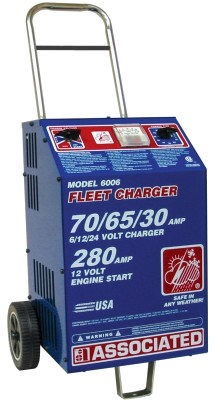 6006 —  6/12/24 Volt Heavy Duty Commercial Fleet Charger