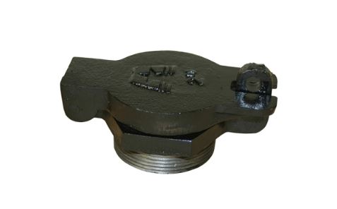 TIM-FILL-CAP — 2″ NPT (M) vented fill cap. For above ground tanks
